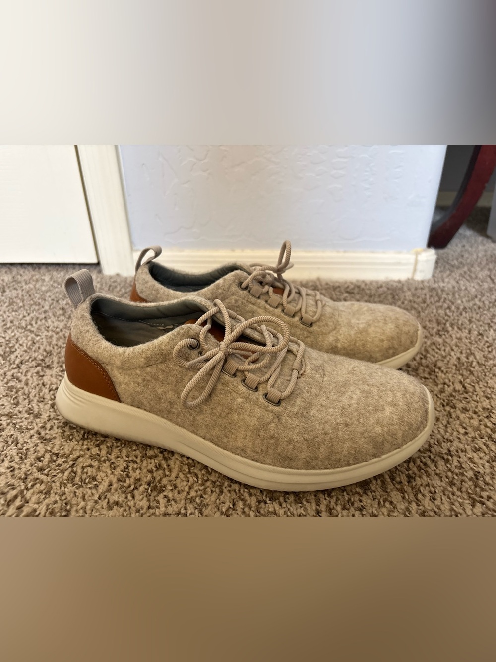 Men’s Johnston & Murphy Lace-Up Wool Sneakers